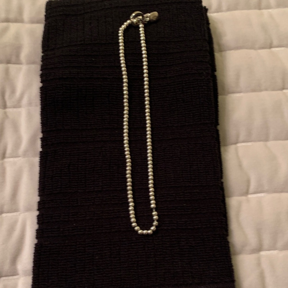 Ralph Lauren Silver Beaded Necklace